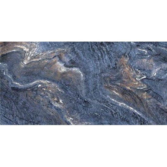 Керамический гранит SODALITE BLUE GLOSSY CV20167 60х120 синий полированный
