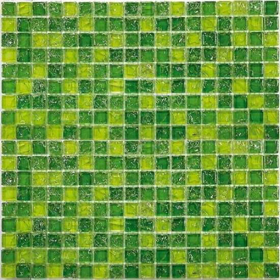 Мозаика STRIKE GREEN  8х15х15  30х30