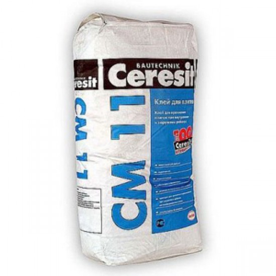 Клей для плитки CERESIT CM-11 PRO (Plus) 25 кг