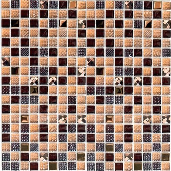 Мозаика CRYSTAL BROWN 15х15 30х30
