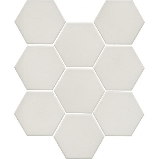 Мозаика КАЛЬСАДА SG1011N размер чипа 10,4х12 белый (полотно из 9-ти штук)