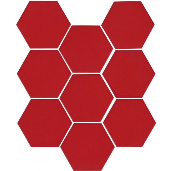 Мозаика КАЛЬСАДА SG1009N размер чипа 10,4х12 красный (полотно из 9-ти штук)
