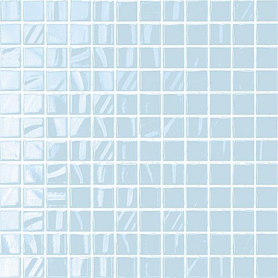 Мозаика ТЕМАРИ 20057 29,8х29,8  бледно-голубой глянцевая